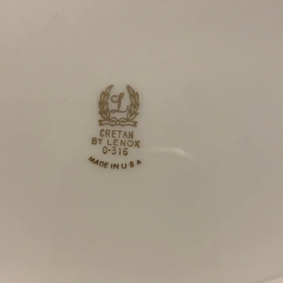 Lenox Cretan serving bowl - Picture 5 of 8